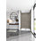 Splashwall Gold Stone Bathroom Wall Panel Gloss Grey 1200mm x 2420mm x 10mm