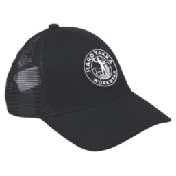 Hard Yakka Heritage Trucker Cap Black One Size