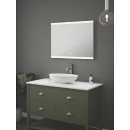 Light Tech Mirrors Hannover Rectangular Illuminated LED Mirror With 2000lm LED Light 800mm x 600mm
