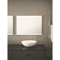 Light Tech Mirrors Hannover Rectangular Illuminated LED Mirror With 2000lm LED Light 800mm x 600mm