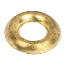 Essentials 8ga 100 Pack Brass Screw Cups