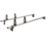 Van Guard VG264-2 Mercedes Vito 2015 on ULTI Van Roof Bars 1400mm