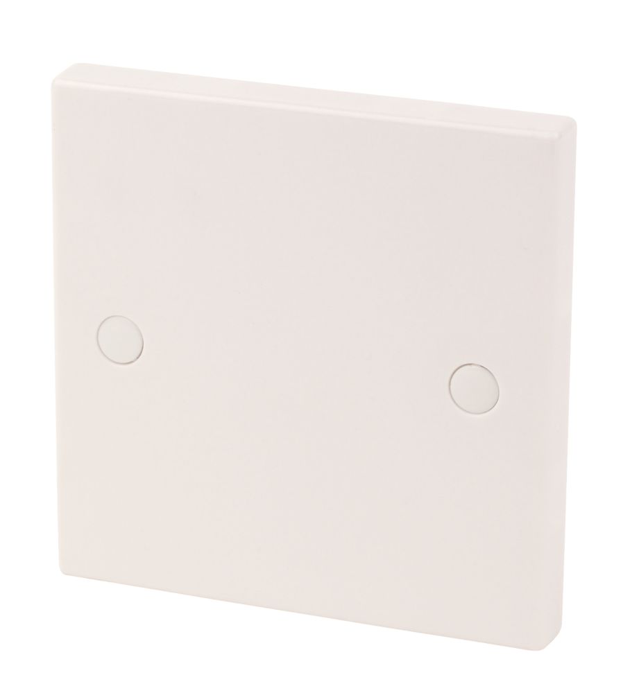 1-Gang Blanking Plate White