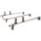 Van Guard VG284-3 Vauxhall Combo 2012 - 2018 ULTI Van Roof Bars 1400mm