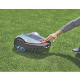 Gardena 18V 2.0Ah Li-Ion Wireless Charging Brushless Cordless 16cm Sileno City 500m² Robotic Mower