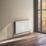 Reina Flat Double 600mm x 1402mm 5002BTU White Horizontal Designer Radiator