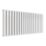 Reina Flat Double 600mm x 1402mm 5002BTU White Horizontal Designer Radiator