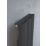 Kudox AluLite Arc 1800mm x 280mm 2396BTU Black Vertical Designer Radiator