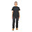 Site Caffery Short Sleeve Womens T-Shirt Black Size 18