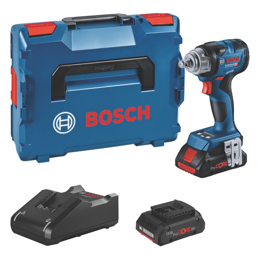 Bosch 06019L5071 18V 2 x 4.0Ah LiIon ProCORE Brushless Cordless Impact