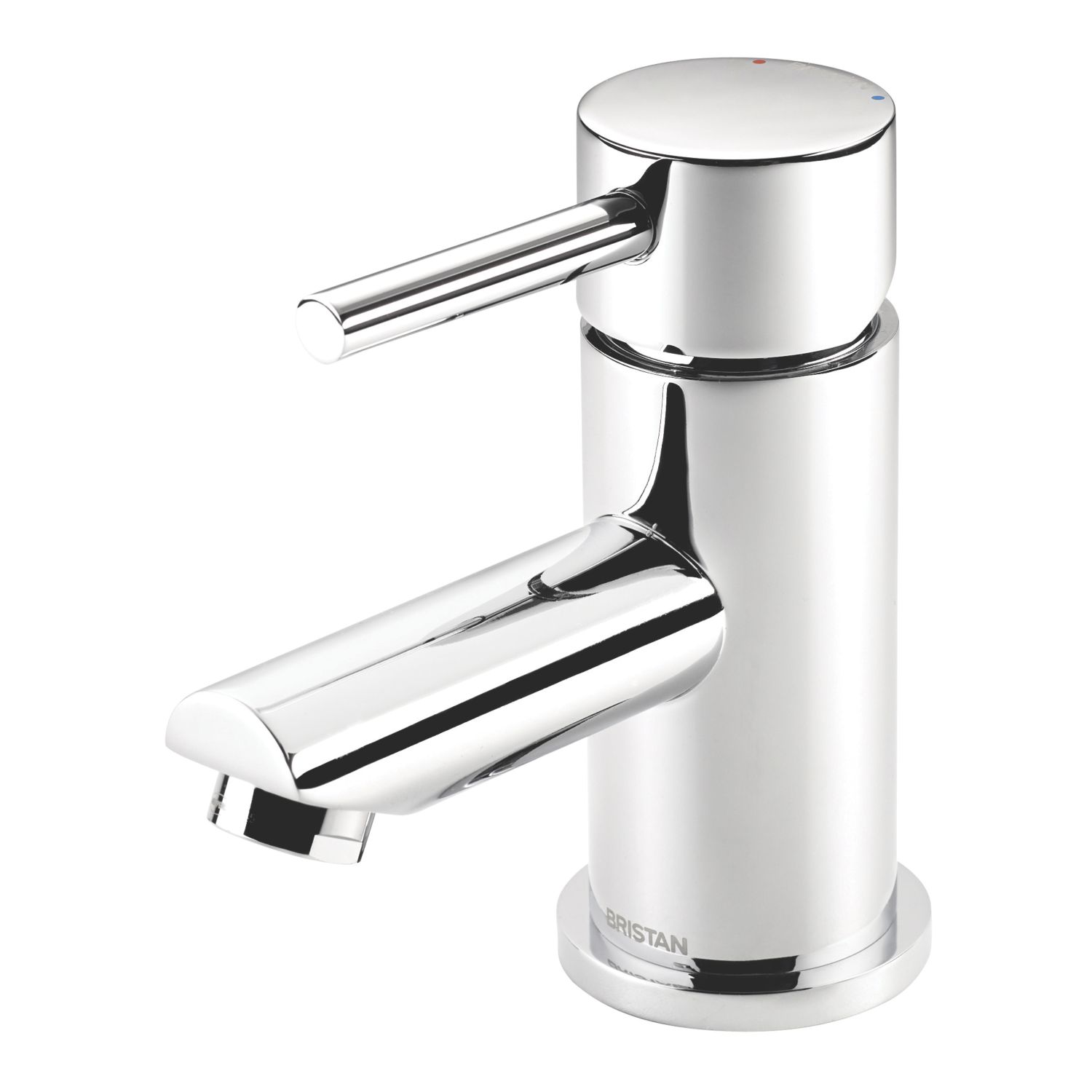 Bristan Blitz Basin Mono Mixer Tap with Clicker Waste Chrome (410GF)