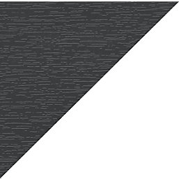 Crystal  RH Anthracite Grey uPVC Sliding Patio Door Set 2090mm x 1790mm