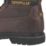CAT Holton S3 Size 11  Brown Water-Resistant Steel Toe Cap Safety Boots