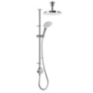 Mira Activate with ColdBoost Gravity-Pumped Ceiling-Fed Dual Outlet Chrome Thermostatic Digital Mixer Shower