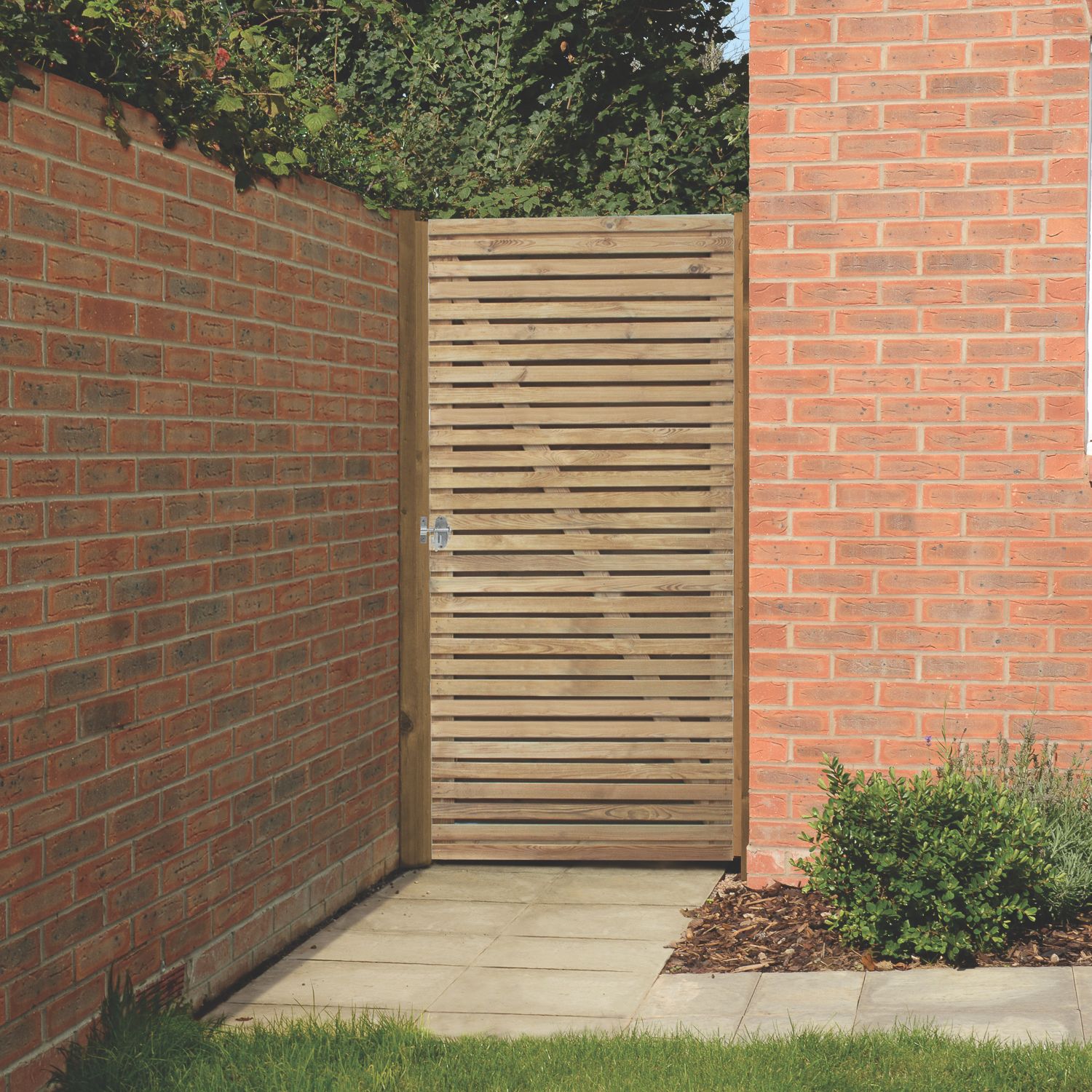 Forest Garden Gate 900mm x 1800mm Natural Timber (410KT)
