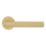 Eclipse Insignia Premium Fire Rated Linear Lever On Rose Door Handle Pair Satin Brass 1 Pair