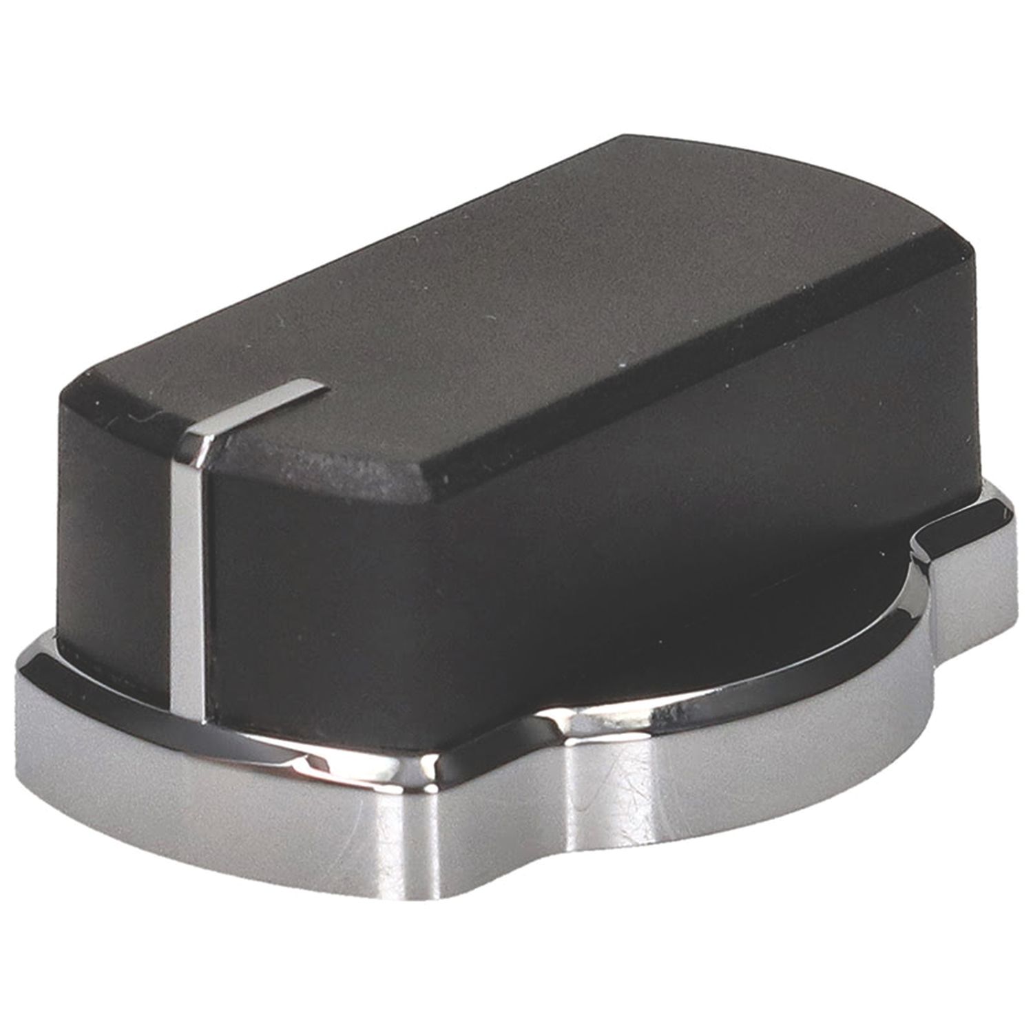 Stoves 083240908 Chrome & Black Gas Hob Control Knob (410LK)