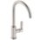 Abode Globe Single Lever Mono Mixer Kitchen Tap Brushed Nickel