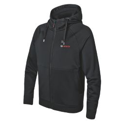 Bosch GHH 12+18V XA  12 / 18V Li-Ion Airstream Heated Hoodie Black XXX Large 48 3/4" Chest - Bare