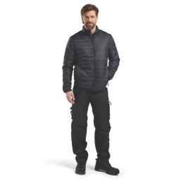 Blaklader   Hybrid Jacket Black/Dark Grey X Small 34" Chest