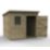 Forest Timberdale 8' x 6' 6" (Nominal) Pent Tongue & Groove Timber Shed