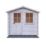 Shire Avesbury 8' x 6' (Nominal) Apex Timber Log Cabin
