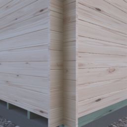 Shire Avesbury 8' x 6' (Nominal) Apex Timber Log Cabin