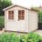Shire Avesbury 8' x 6' (Nominal) Apex Timber Log Cabin