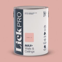 LickPro Max+ 5Ltr Pink 13 Eggshell Emulsion  Paint