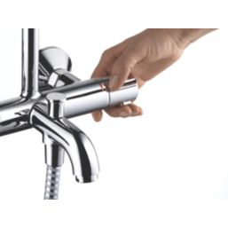Hansgrohe Vernis Blend Showerpipe 200  Shower System with Bath Thermostatic Mixer Chrome