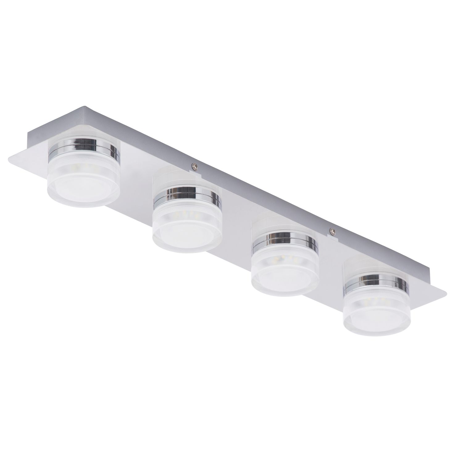 Spa Amalfi LED Bathroom 4-Spot Ceiling Light Chrome 20W 1350lm (410VJ)