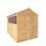 Mercia Modular 6' x 9' 6" (Nominal) Apex Shiplap T&G Timber Shed