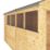 Mercia Modular 6' x 9' 6" (Nominal) Apex Shiplap T&G Timber Shed