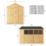 Mercia Modular 6' x 9' 6" (Nominal) Apex Shiplap T&G Timber Shed