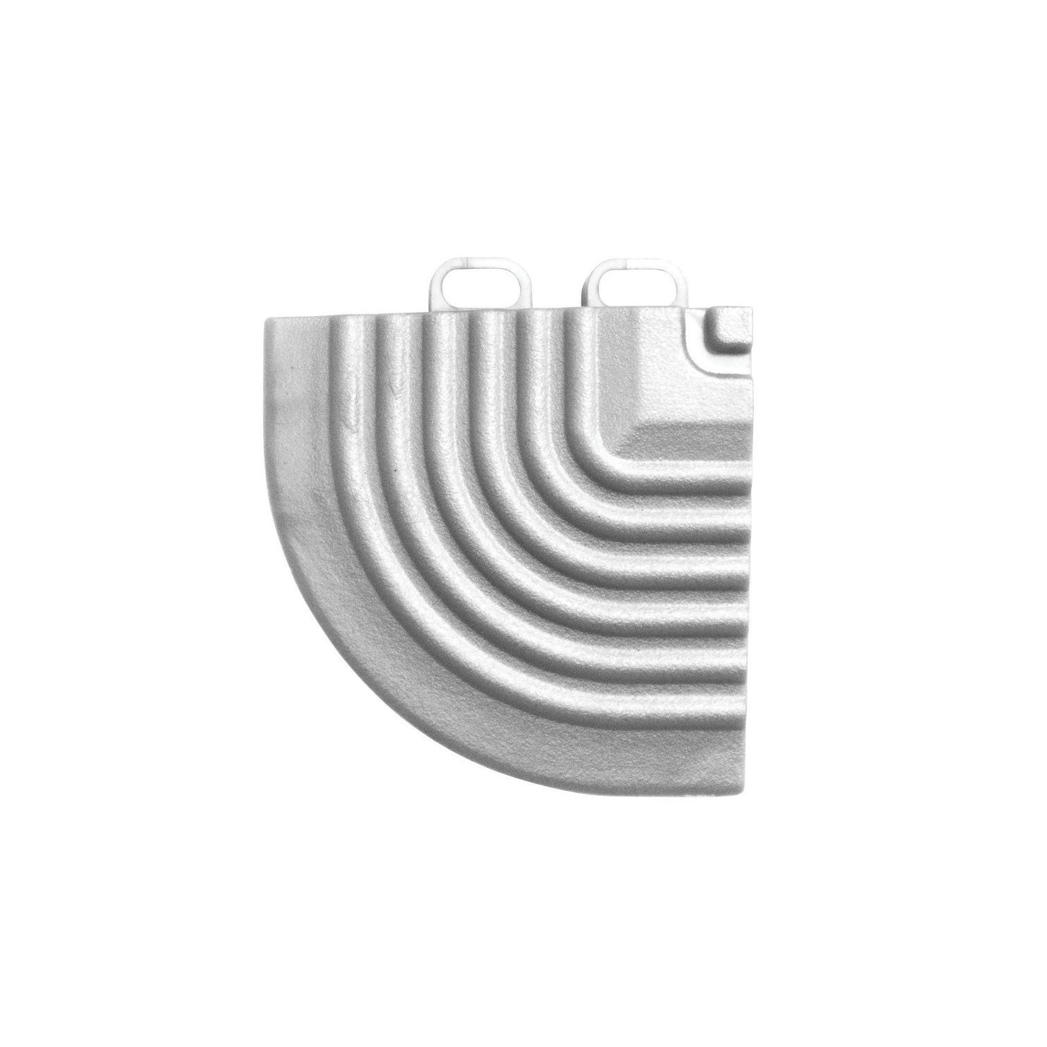 Swisstrax Ribtrax Pro Corner Pearl Silver 63mm x 63mm 4 Pack (410YU)