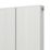 Ignite 1800mm x 418mm 3289BTU Matt Chrome Vertical Designer Radiator