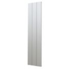 Ignite 1800mm x 418mm 3289BTU Matt Chrome Vertical Designer Radiator