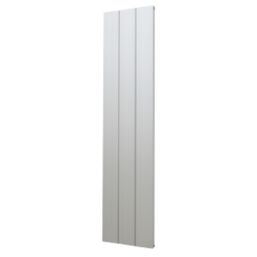Ignite 1800mm x 418mm 3289BTU Matt Chrome Vertical Designer Radiator