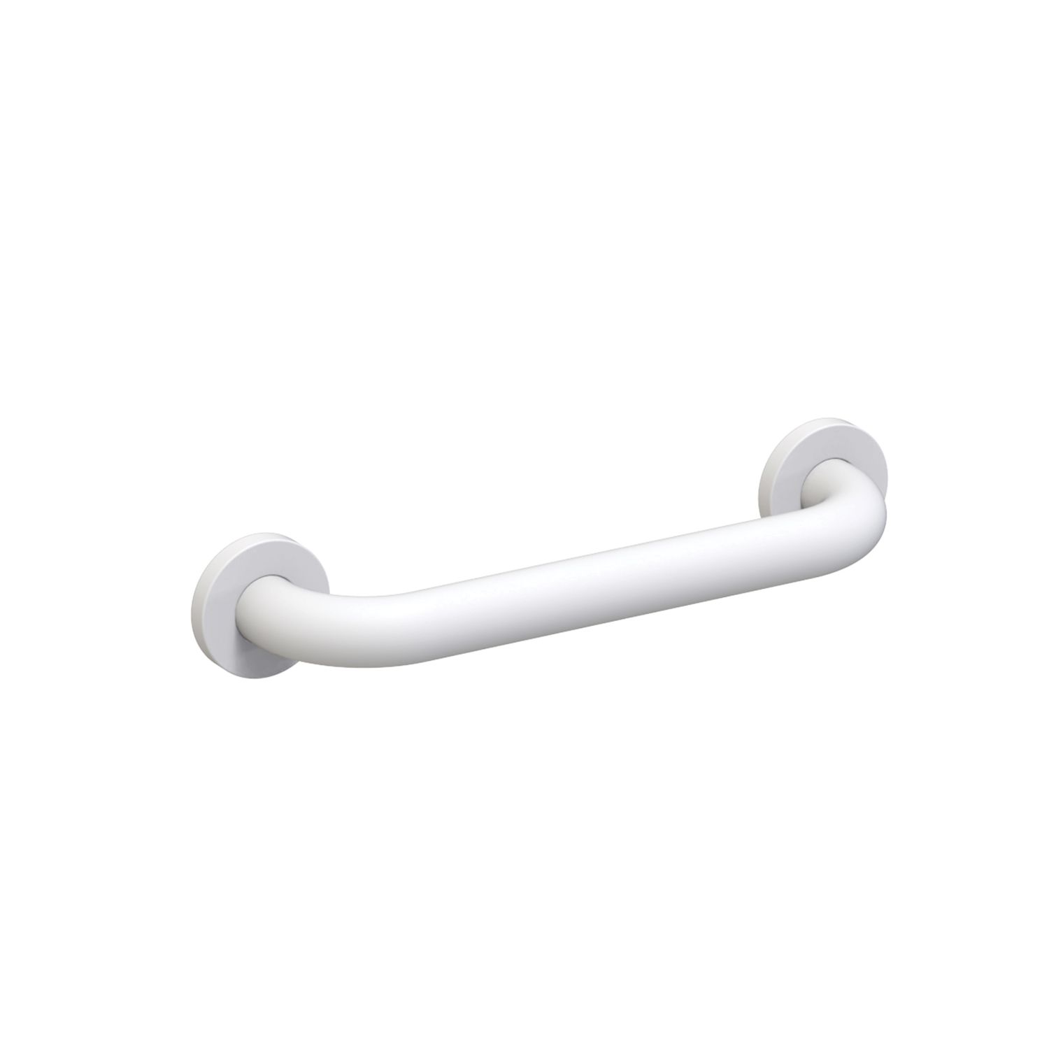 Glomma Straight Household Grab Rail White 300mm (411AY)