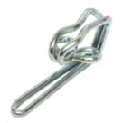 Renaissance Metal Curtain Hooks Chrome 100 Pack