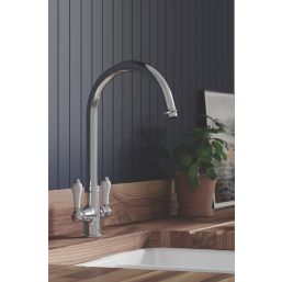 Clearwater Elegance Dual-Lever Monobloc Tap Chrome