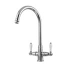 Clearwater Elegance Dual-Lever Monobloc Tap Chrome