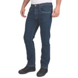 Lee Cooper LCPNT219 Work Jeans Navy 36" W 29" L