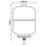 Flomasta Central Heating Expansion Vessel 25Ltr