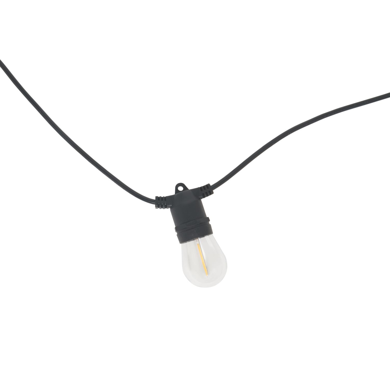 Zink Wye 10m Outdoor LED Solar-Powered Festoon Lighting 600lm (411VJ)