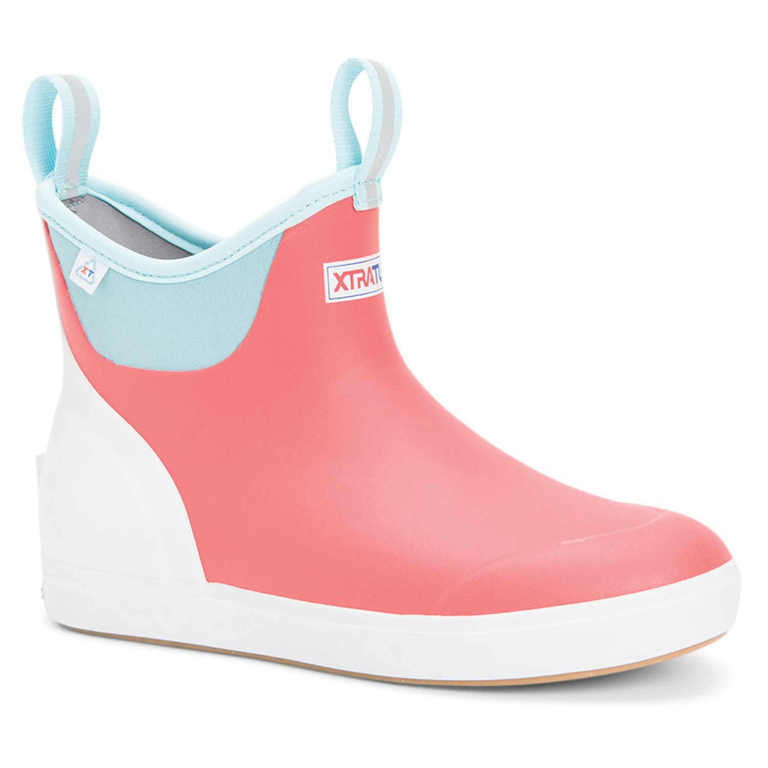 Xtratuf Ankle Deck Size 4 Womens Red Non Safety Wellies (411XN)