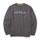 CAT Midweight Crewneck Sweatshirt Sweat Shirts Grey Small 35" Chest