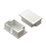 Tower  Mini Trunking End Cap 38mm x 25mm 2 Pack