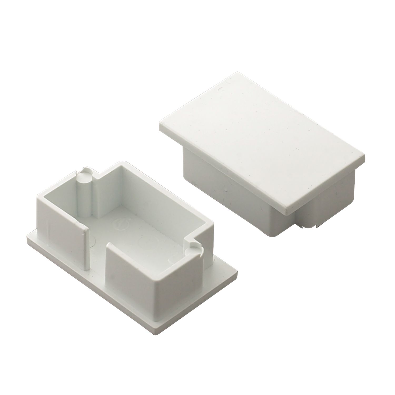 Tower Mini Trunking End Cap 38mm x 25mm 2 Pack (41202)