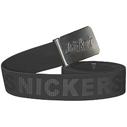 Snickers 9025 Elasticated Belt Black 28-48"